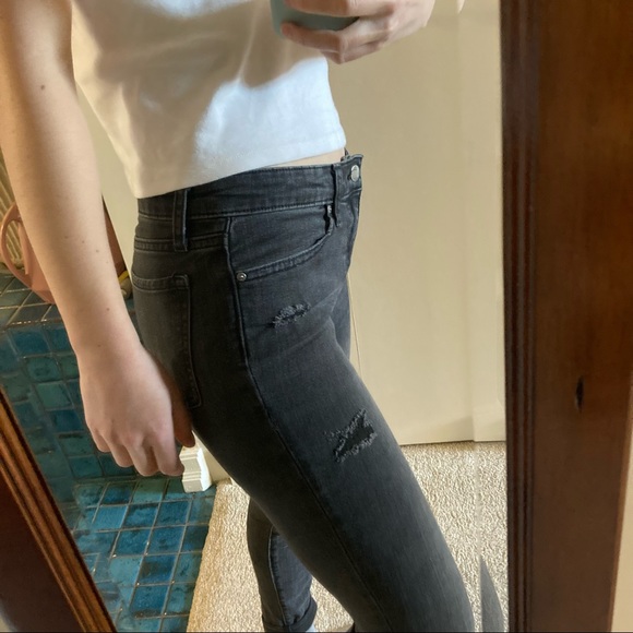 Black/ Grey Jeans - Picture 3 of 11